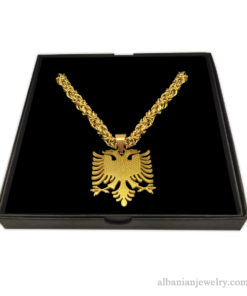 Eagle necklace byzantine