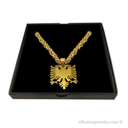 Eagle necklace byzantine