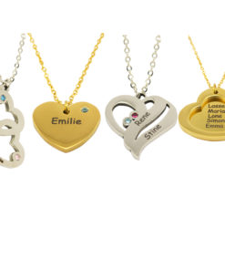 Necklaces with engraving