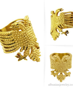Albanian Eagle Ring for woman