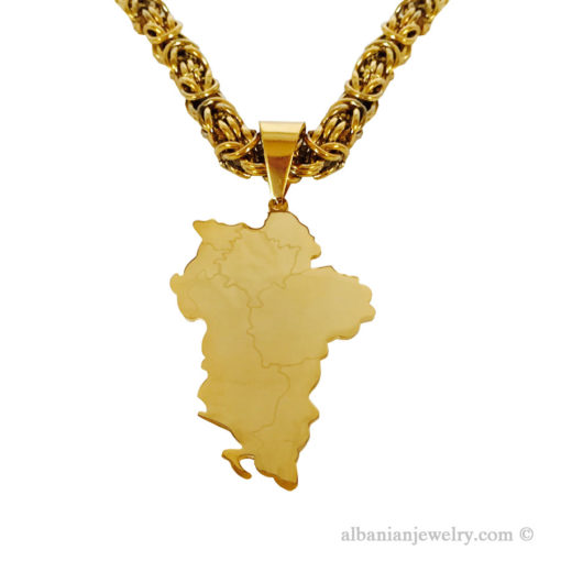 Große Albanien Halskette