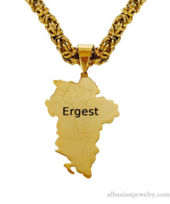 Große Albanien Halskette