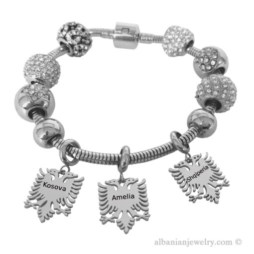 Bracelet with personalized engraving for woman